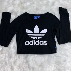 Adidas Long sleeve Crop top